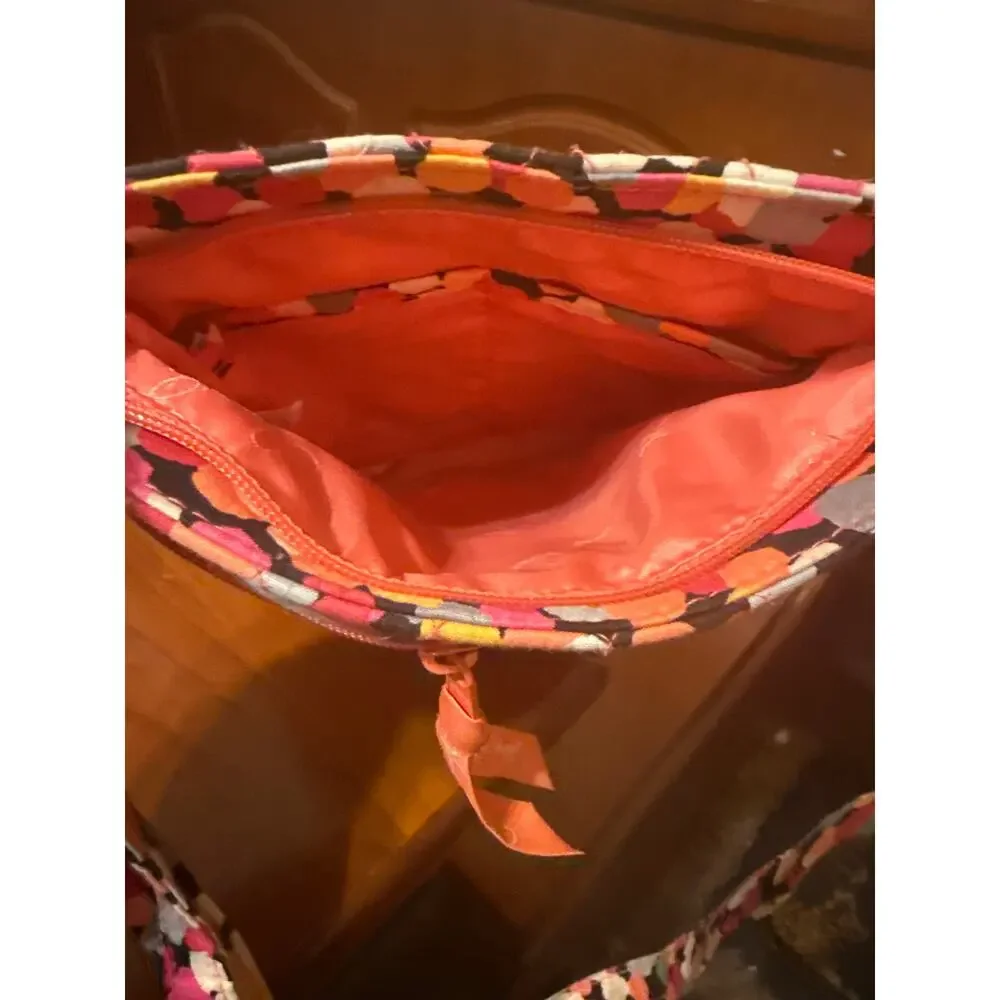 Vera Bradley Double Zip Hipster Crossbody Purse in Pixie‎ Confetti